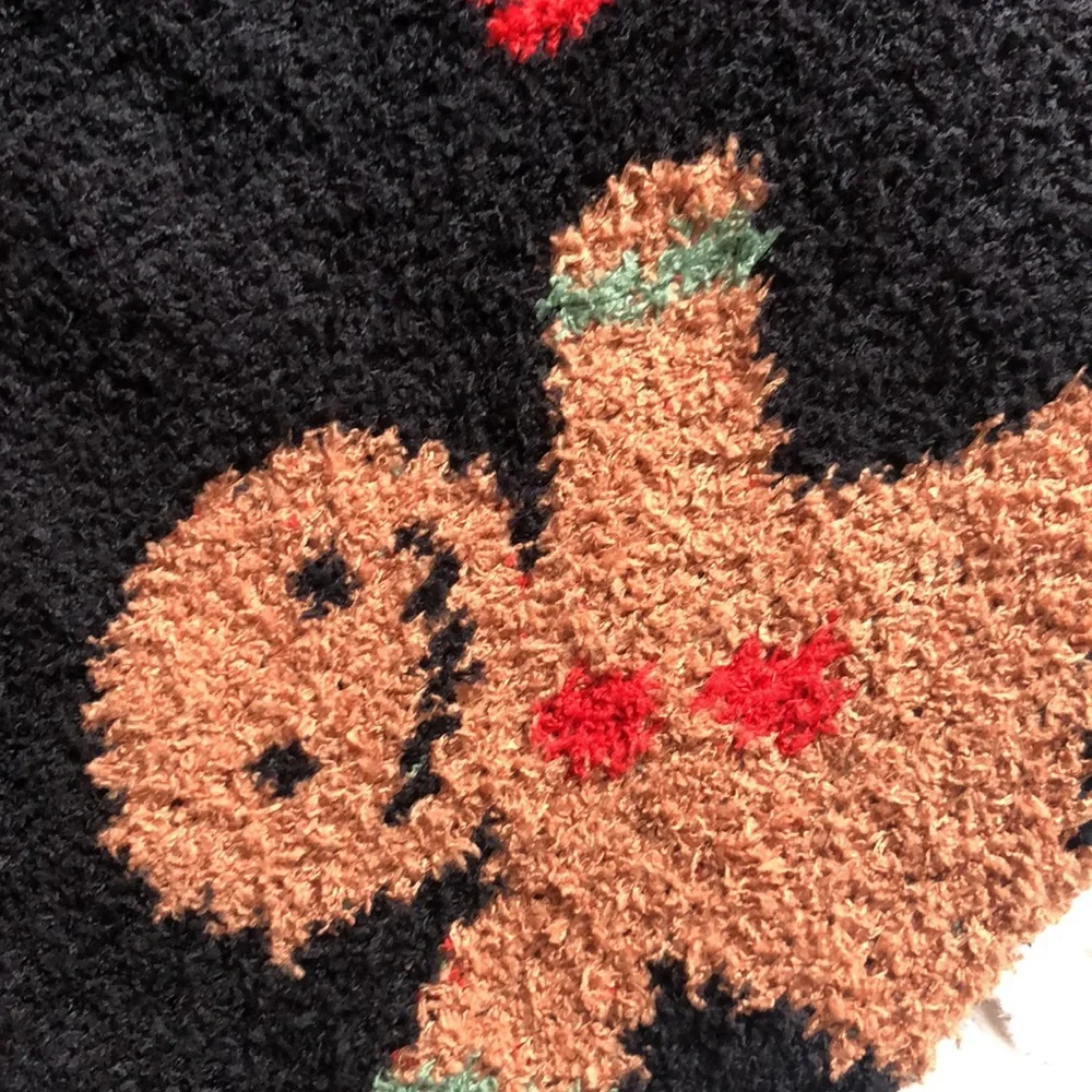GORGEOUS Gingerbread Knitted Throw